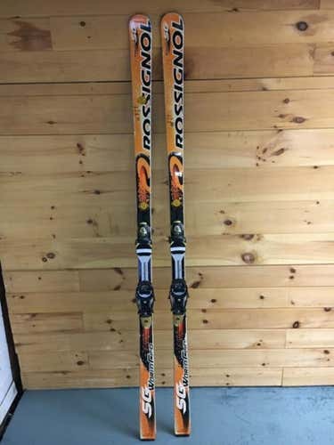 World Cup Rossignol SG 201 33r With Rossignol 18 bindings