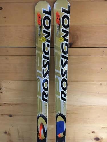 World Cup Rossignol SG skis 201 33r with 15 bindings