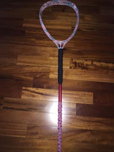 Box Lacrosse Goalie Stick Custom USA Head