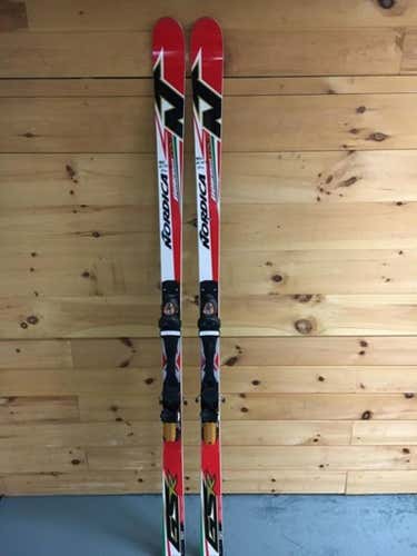 Nordica World Cup GS Skis 191 27M with Rossignol World Cup bindings