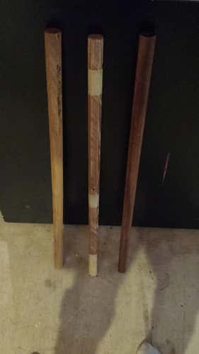 3 BN Handmade Wooden Shafts