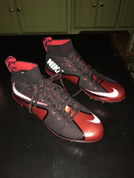 Nike Vapor Untouchable Cleats Size 12, Red/Black