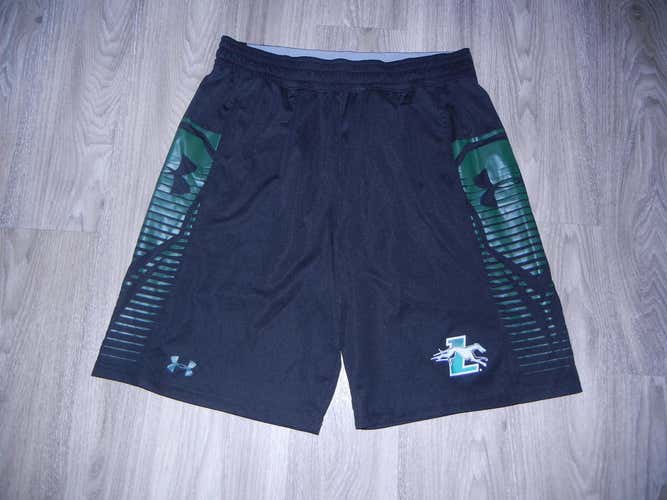 Loyola University Lacrosse Practice Short Under Armour Sz XL Black/Green