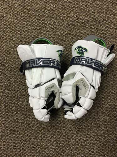 2016 Chesapeake Bayhawks Maverik Maybach Max Custom Glove - Size Large