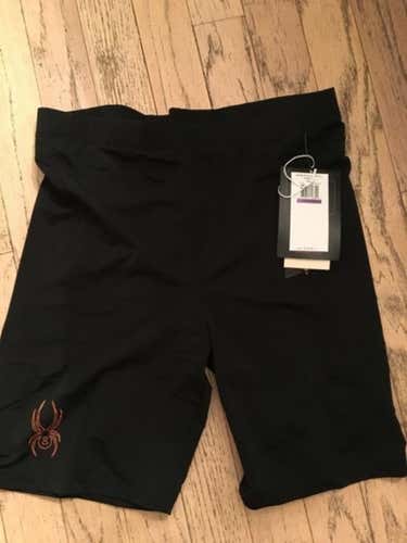 XXL Spyder Mens Armor Body Armor shorts: Black