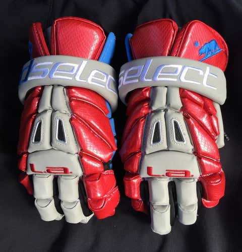 Brand new CUSTOM 3d Lacrosse LA Gait Recon Pro gloves
