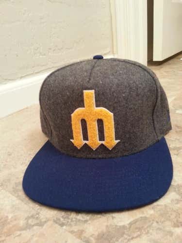 New Era wool Seattle Mariners hat