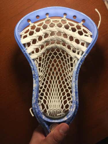 blue marble dyed maverick centric U, used, slightly pinched