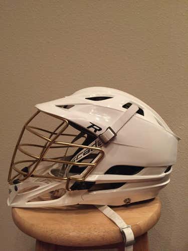 White Cascade R Lacrosse Helmet