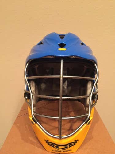Blue Pro 7 Lacrosse Helmet