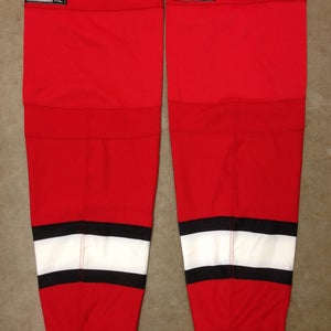 Carolina Hurricanes Red REEBOK Edge Pro Stock Hockey Socks NEW