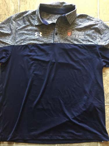 Shootout for soldiers under armour polo