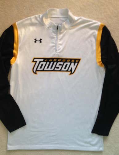 Towson Lacrosse Quarter Zip Team-Issued Warmup Jacket