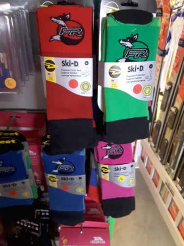 FuxiFLASH,  Defeet ski socks  $19