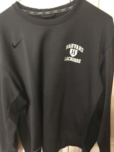 Nike Harvard Lacrosse Team Issued 2016 Sweatshirt #40 (Large)