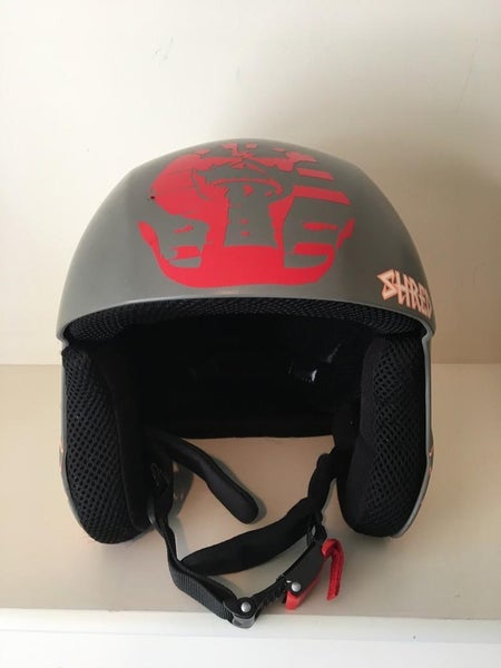 Shred Optics Mega Brain Bucket RH (FIS GS Helmet) Excellent Condition Size M-L (57-60)