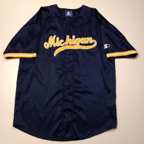 Vintage Michigan Baseball Jersey