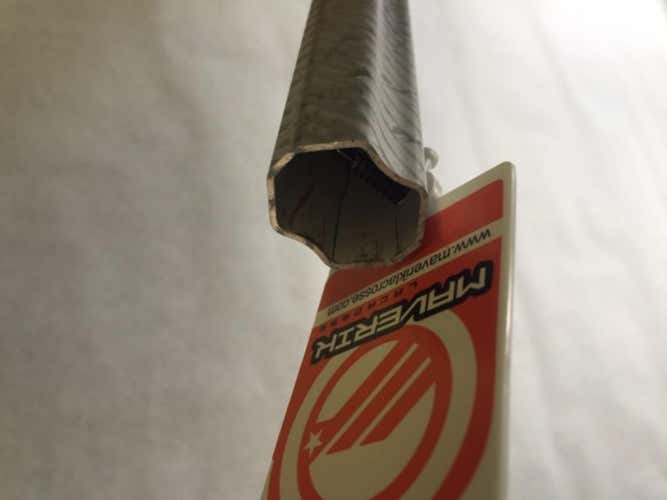 NEW RARE Maverik Bubba Box Lacrosse Shaft - SILVER
