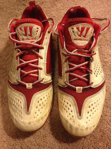 Warrior Burn 5.0 Cleats - Size 12