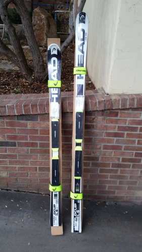 2016 Head World Cup Rebels iSL RD SW race skis flat (no bindings) 310035