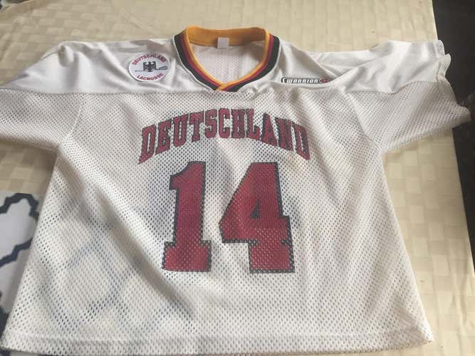 PRICE DROP: Retro Germany Lacrosse Jersey