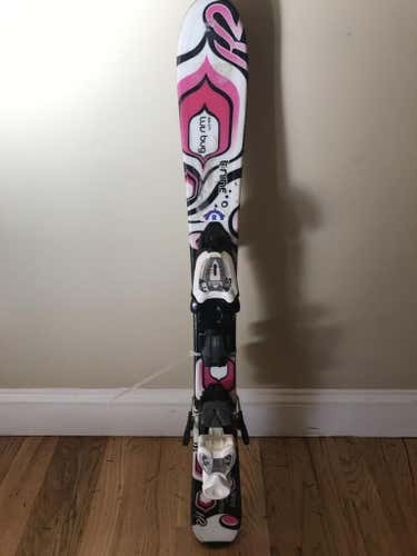 K2 t:nine luv bug girls skis 88cm