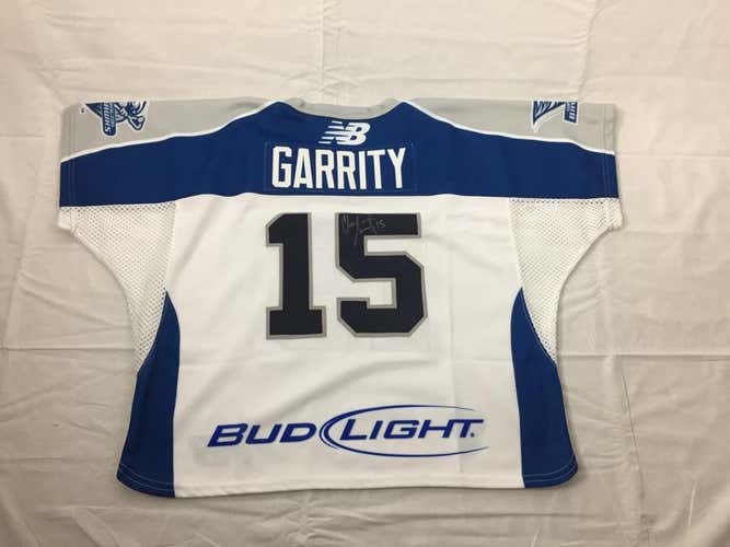 Chris Garrity Washington Bayhawks Throwback Jersey (Signed)