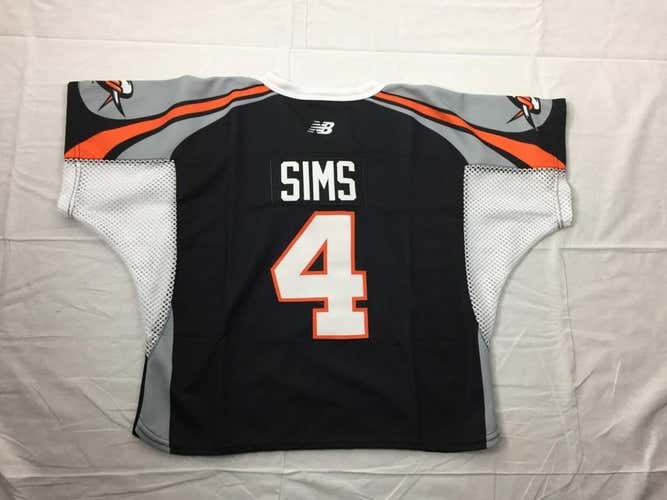 Josh Sims Denver Outlaws Game Jersey