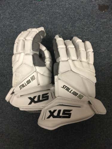 White Stx stallion hd gloves