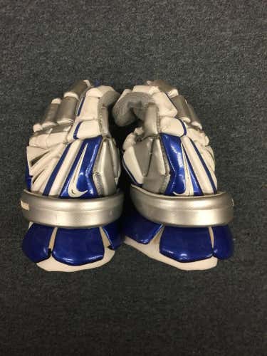 Blue nike vapor elite gloves