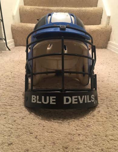 Old School Duke Blue Devils Helmet