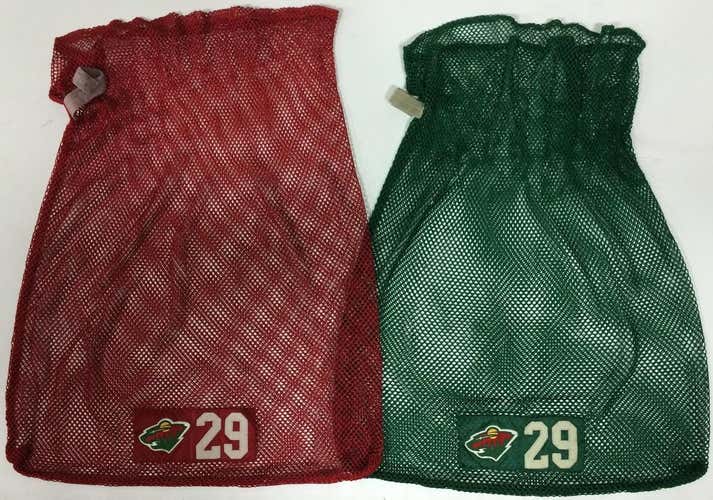 Warrior Laundry Bag NHL Minnesota Wild Green and Red Bags