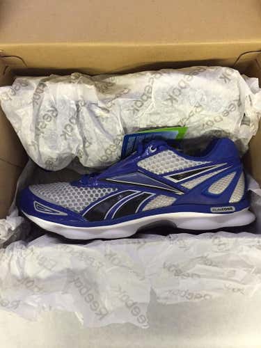 NEW - REEBOK RunTone Action Running Sneakers - Royal/Grey/Black - SIZE 10.5