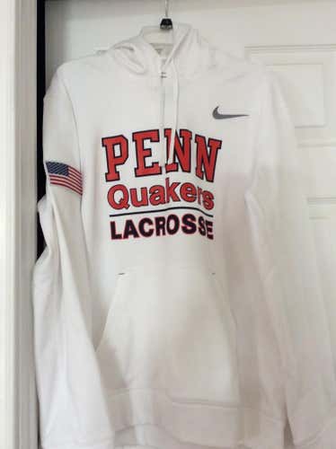 Nike Therma Fit Penn Lacrosse Hoody Size Large