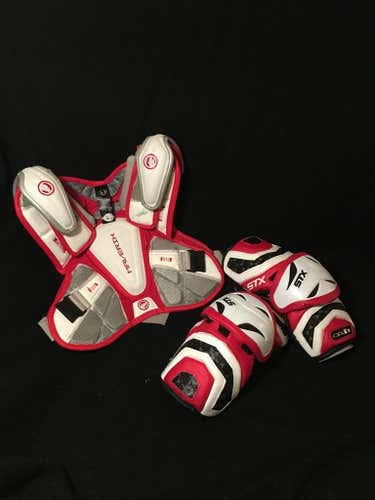 Maverik Maybach Deuce shoulder pads and STX  Cell 2 arm pads