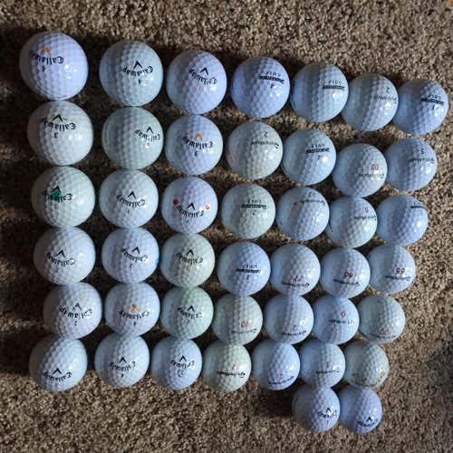 50 golf balls