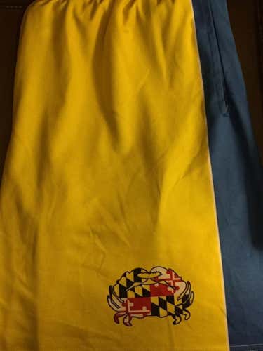 Crabs Game Shorts, Home Yellow