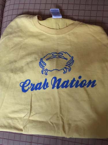 Crabs T Shirt, Team Issue, Yellow