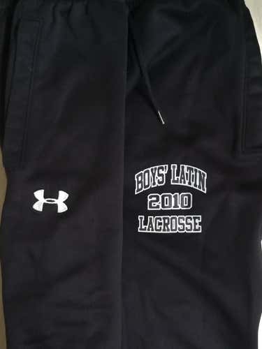 Boys Latin Black Under Armour Sweat Pants