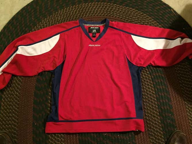 Sr. BAUER Jersey- Capitals Colors