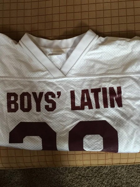 Boys Latin Game Jersey, Home WHITE