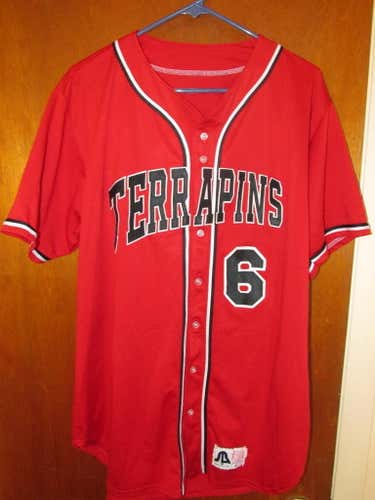 University of Maryland Terrapin replica baseball jersey - Sports Belle, Inc.