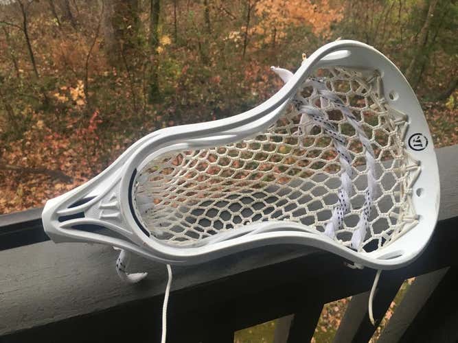 Warrior Burn X Lacrosse Head x Wolf Athletics Ghost Shaft Matte Black