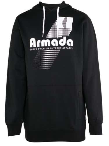 Large Black Armada Multiply Pullover Tech Hoodie