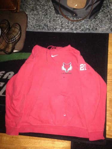 Marist College Red Nike Hoodie #21