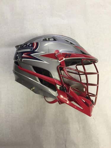 MLL Boston Cannons Game Worn Helmet - Custom Cascade R