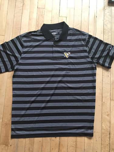New Penguins Team Issued Nike Golf Shirt XL
