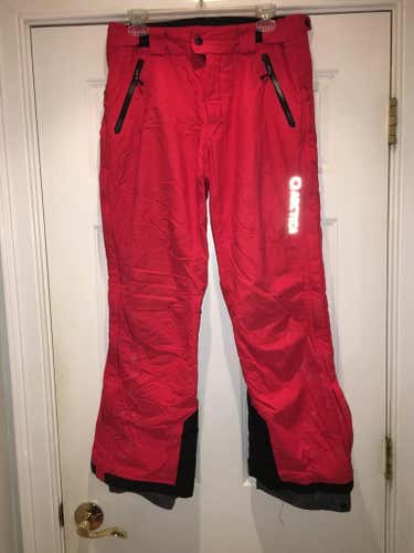 Arctica Side zip Pants- Red