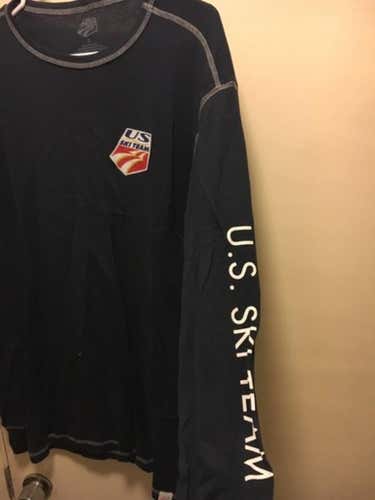 Large us ski team long sleeve shirt