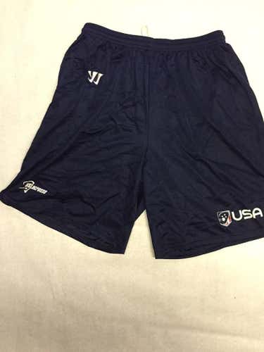 Warrior Team USA Men's National Team Practice Shorts Navy - XL